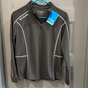 Columbia Charcoal Quarter-Zip Pullover